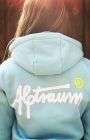 woman sweatjacke SIGN hellblau