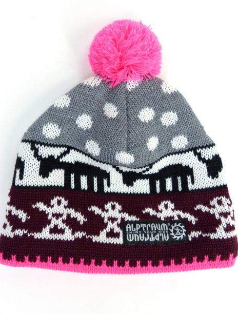 Beanie Alpland Bordeaux Pink