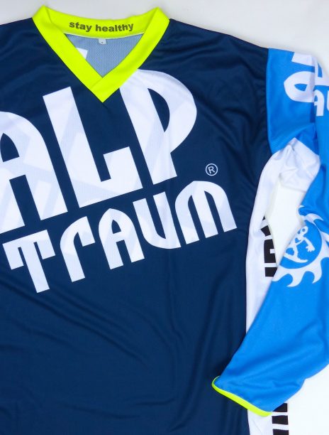 Freeride Trikot Langarm HiFi Navy Blue