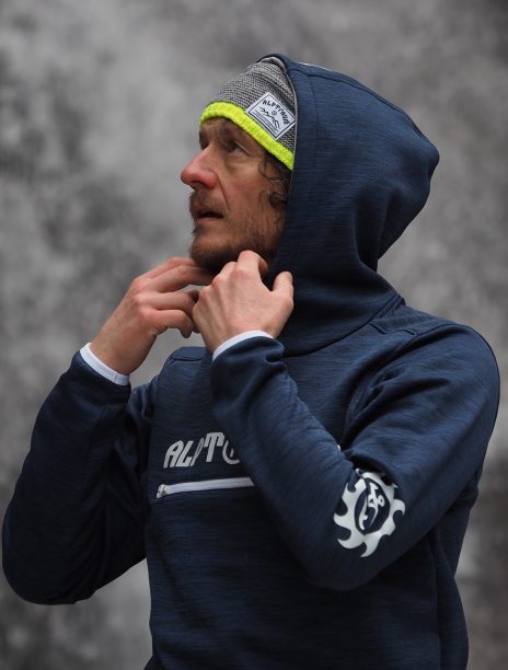 Funktions Hoodie RIDER navymillee Beanie GSCHDRICKT