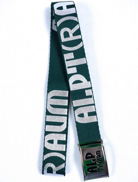belt Rider darkgreen silver