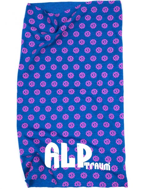 tube logo polycotton ensignablue pink