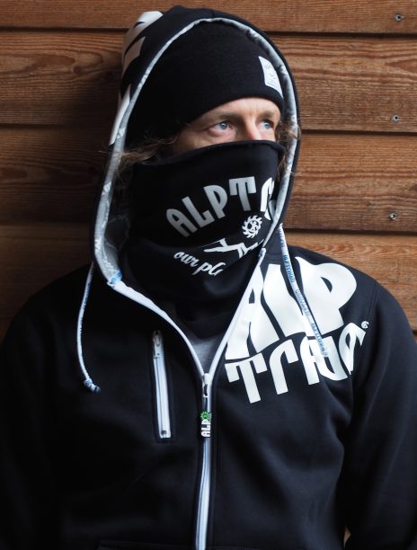 Men Sweatjacke HiFi black Tubescarf Sweat Sunset black