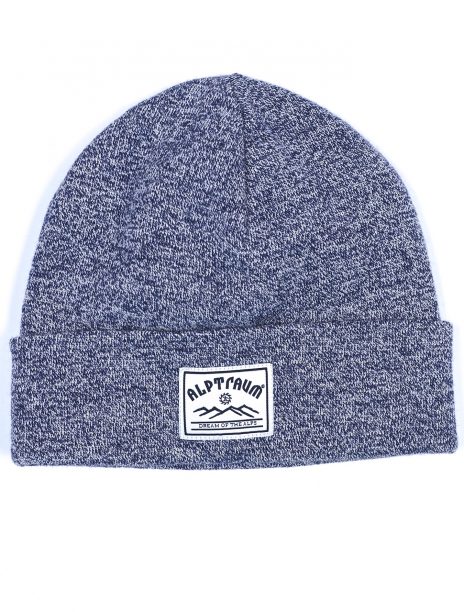 Beanie Dream blue-white-millee