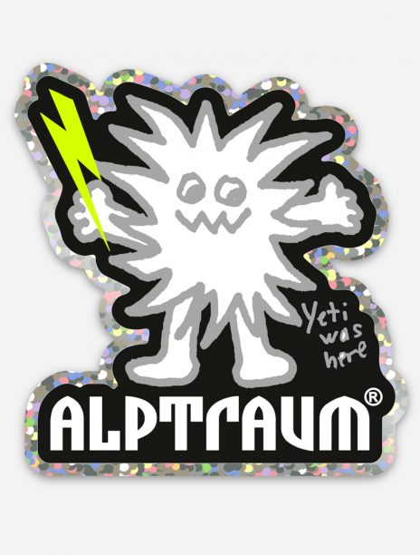 sticker-YETI-glitter-black